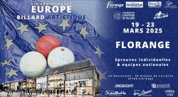 Carambole – Artistique – Championnats d’Europe à Florange…