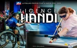 Lancement de la licence handi-billard pour la saison prochaine