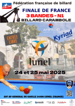 Carambole – championnat de France 3 bandes nationale 1