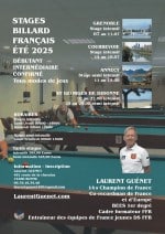 Stages d’été 2025 : proposés par Laurent Guenet