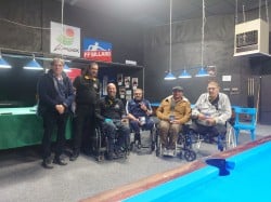 CHAMPIONNAT DE BILLARD AMERICAIN EN FAUTEUIL
