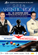 1er Open d&rsquo;Artistic Pool en France